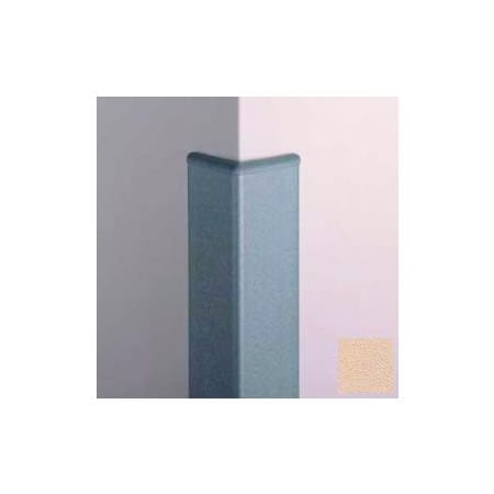 Pawling Surface Mounted Corner Guard 90Deg, 3'' Wings, 8'H W/Caps, Desert Sand CG-10R-8-148